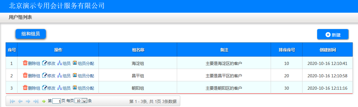 用户组管理